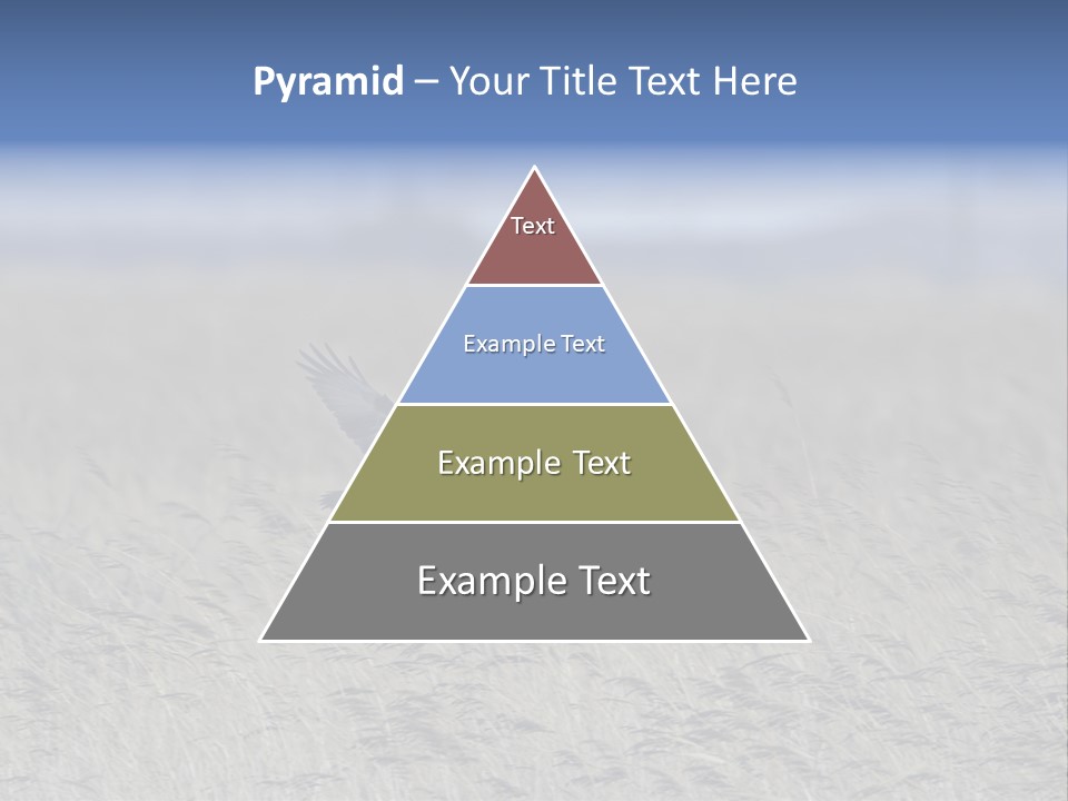 Stylized Valentine Heart Made From Two Swashes And Isolated On White. PowerPoint Template