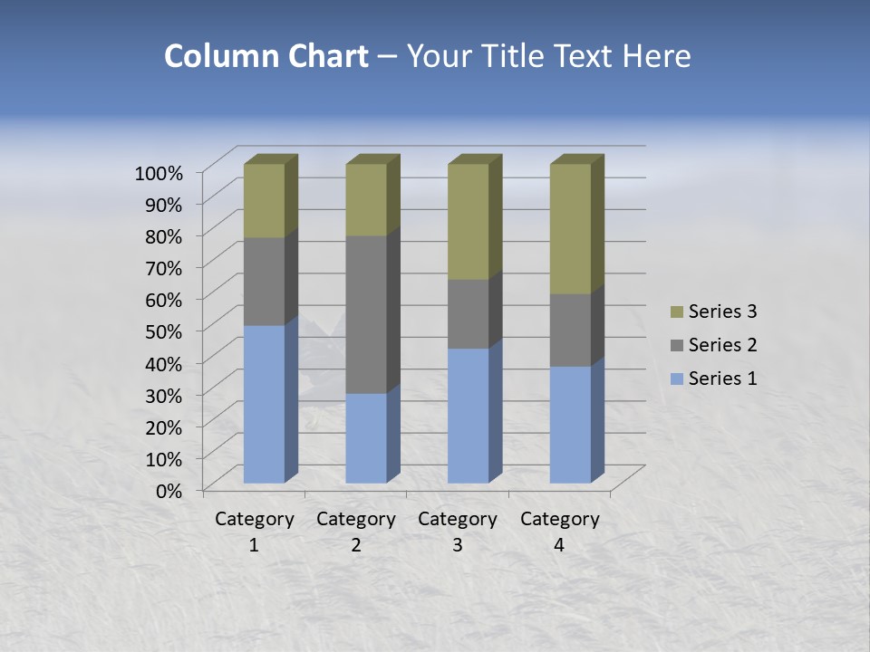 Stylized Valentine Heart Made From Two Swashes And Isolated On White. PowerPoint Template