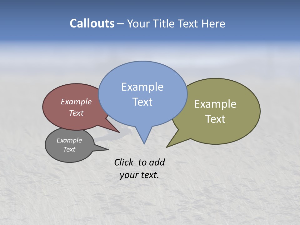Stylized Valentine Heart Made From Two Swashes And Isolated On White. PowerPoint Template