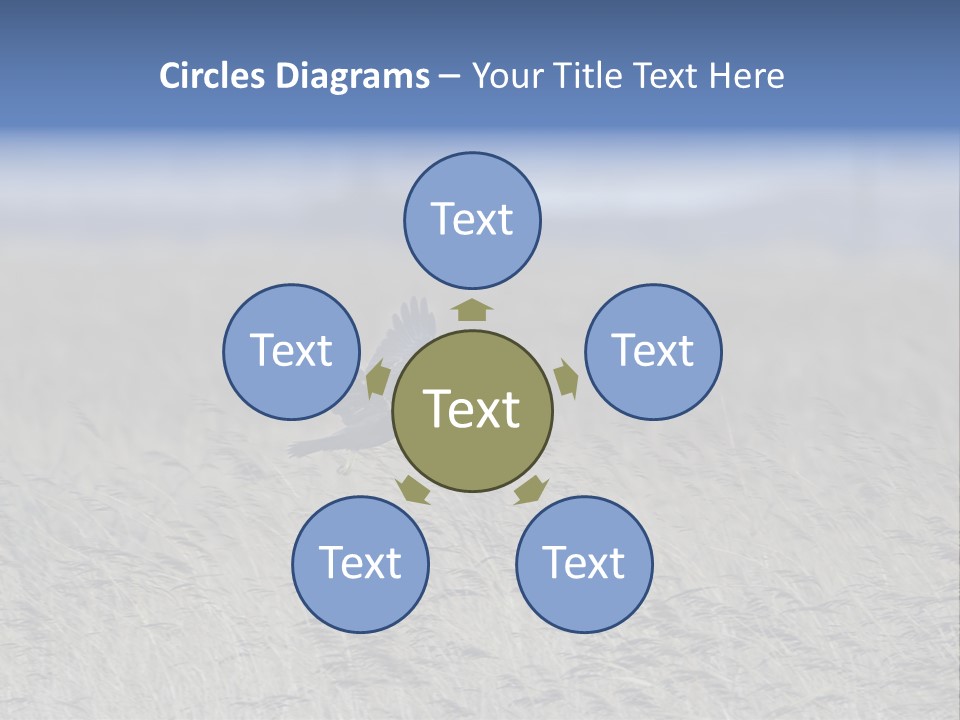 Stylized Valentine Heart Made From Two Swashes And Isolated On White. PowerPoint Template