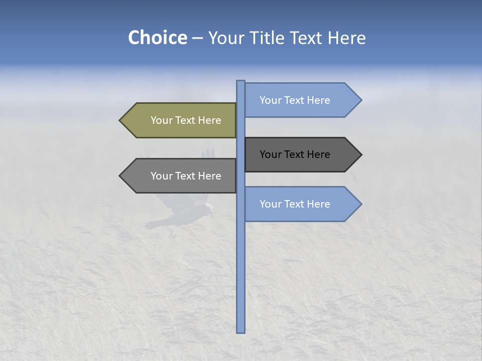 Stylized Valentine Heart Made From Two Swashes And Isolated On White. PowerPoint Template