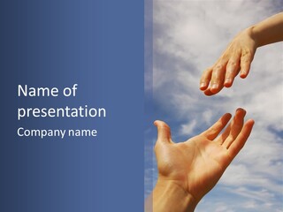 Helping Hand PowerPoint Template