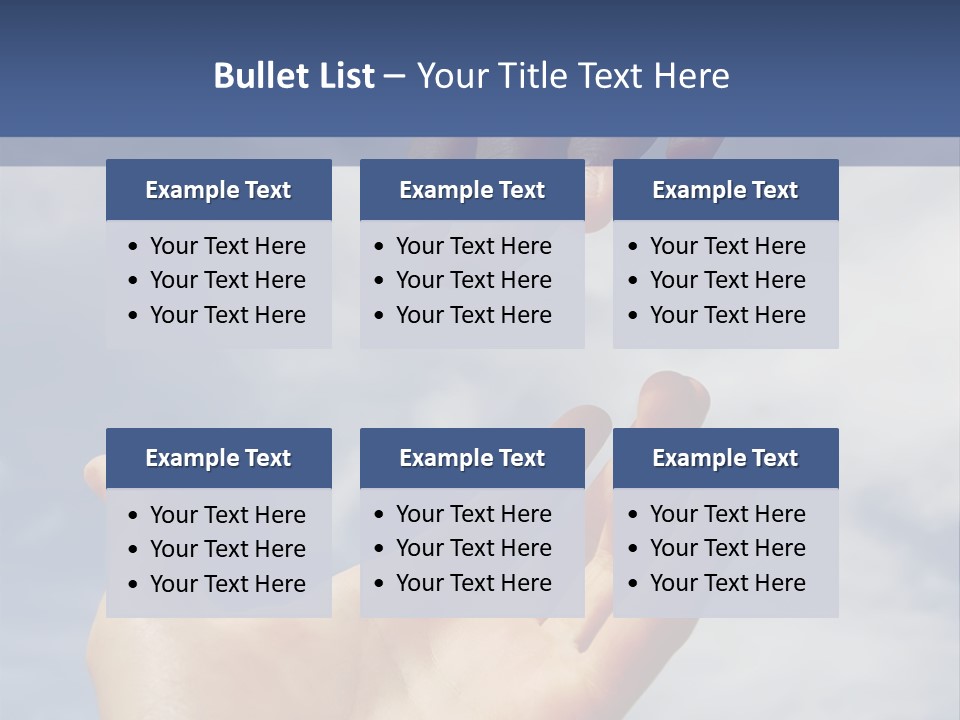 Helping Hand PowerPoint Template