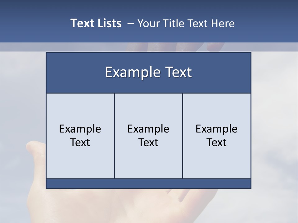 Helping Hand PowerPoint Template