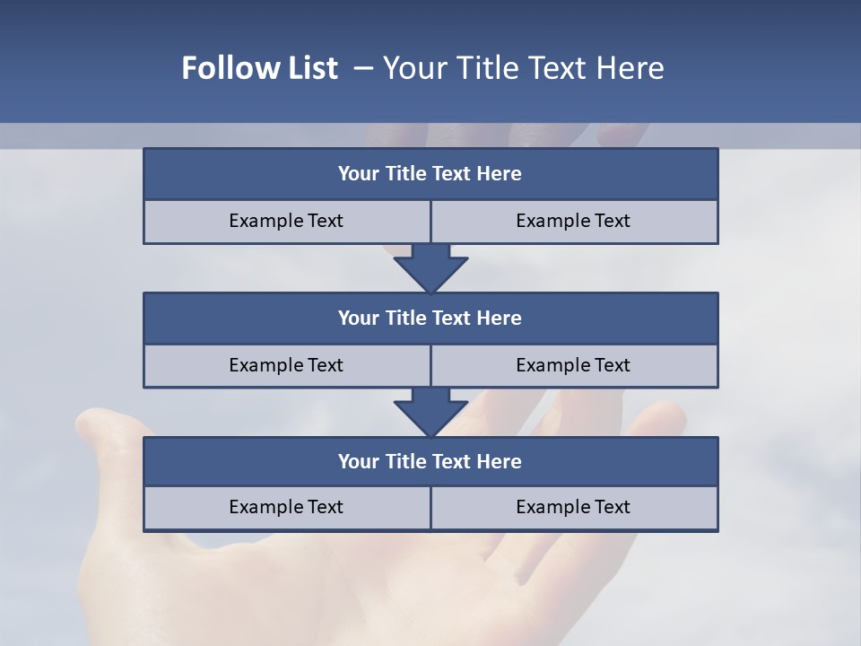 Helping Hand PowerPoint Template