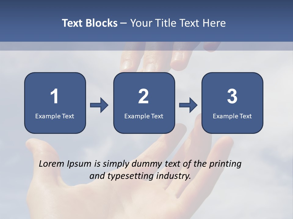 Helping Hand PowerPoint Template
