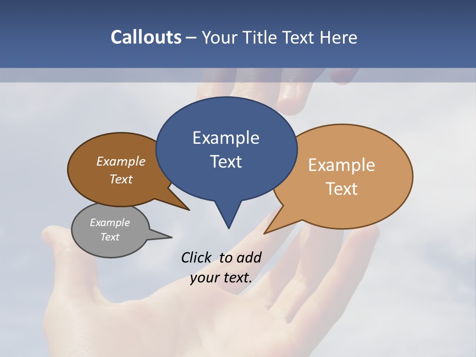 Helping Hand PowerPoint Template