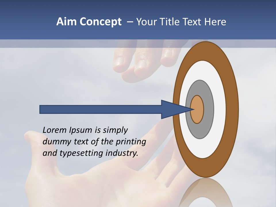 Helping Hand PowerPoint Template