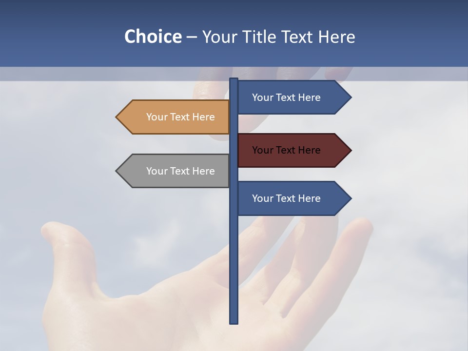 Helping Hand PowerPoint Template