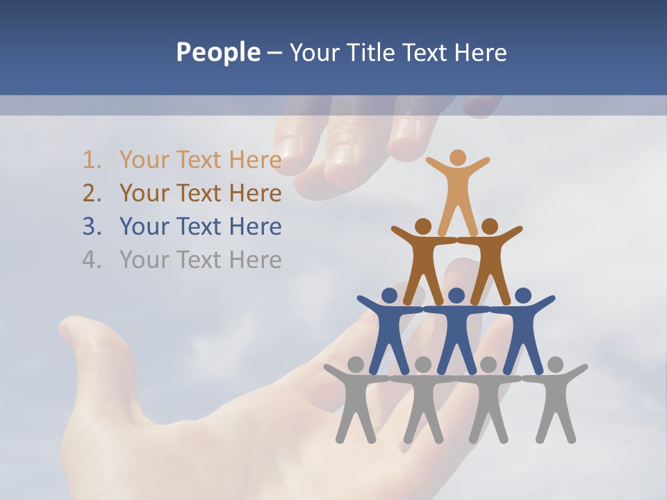 Helping Hand PowerPoint Template