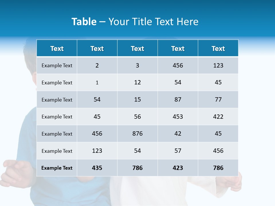 Children With Tooth Brushes PowerPoint Template
