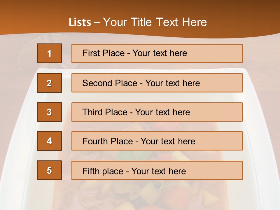 Tuscan Farmhouse Soup PowerPoint Template
