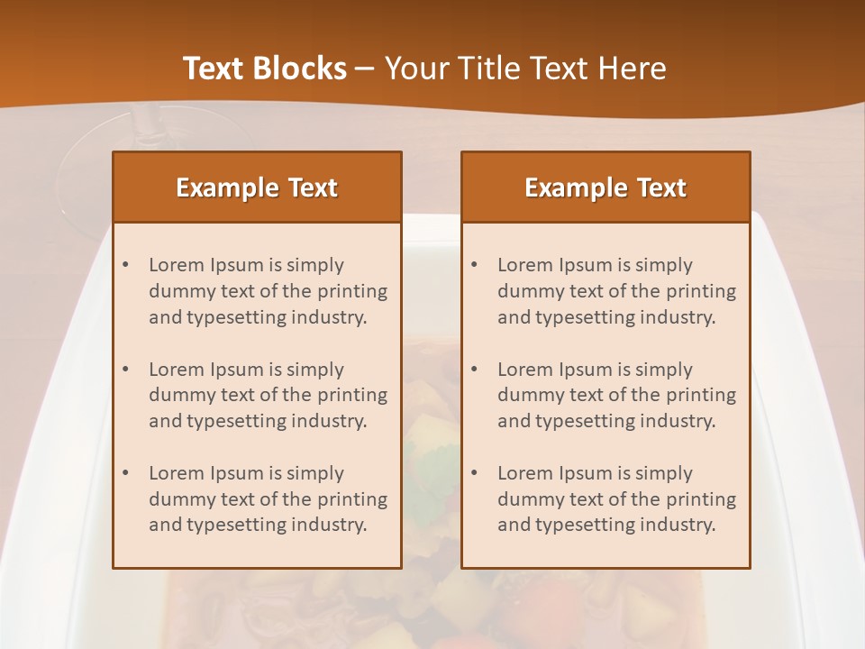 Tuscan Farmhouse Soup PowerPoint Template