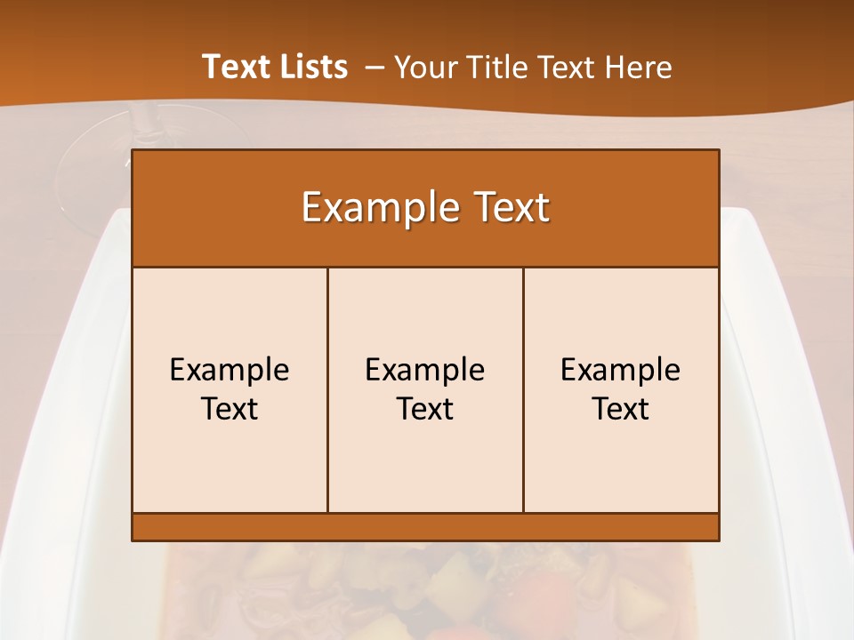 Tuscan Farmhouse Soup PowerPoint Template