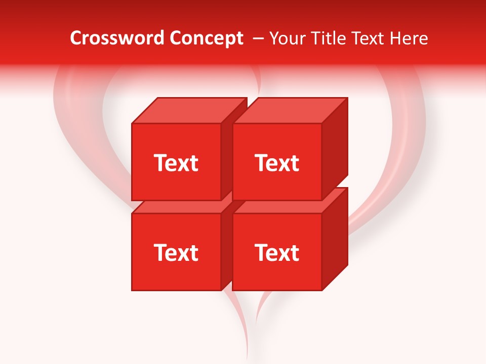 A Red Heart Shaped Object On A White Background PowerPoint Template