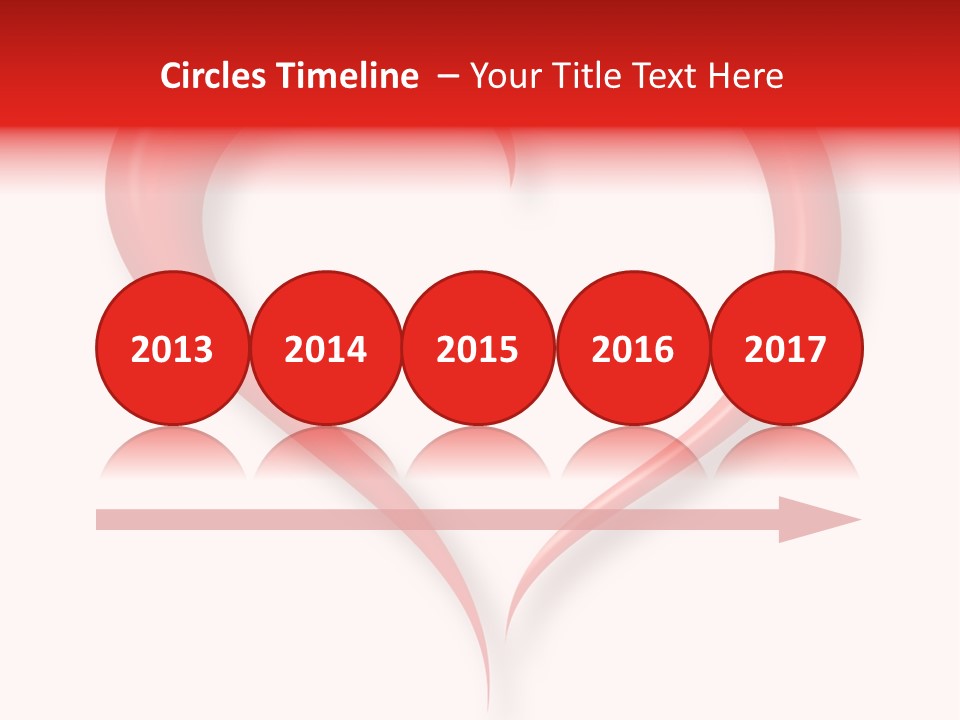 A Red Heart Shaped Object On A White Background PowerPoint Template