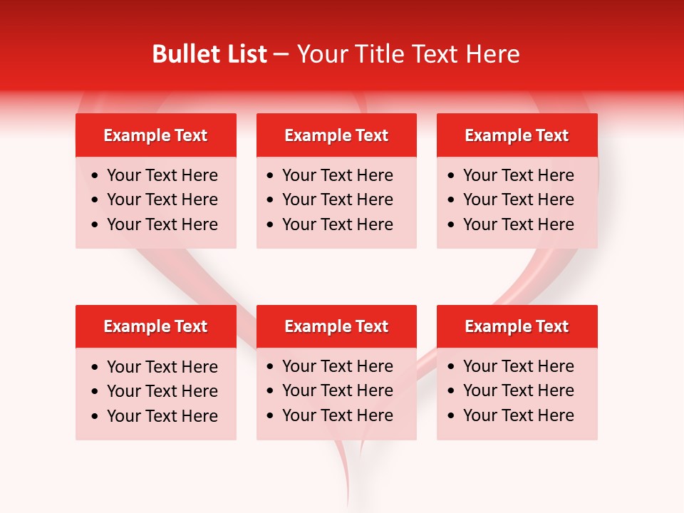 A Red Heart Shaped Object On A White Background PowerPoint Template