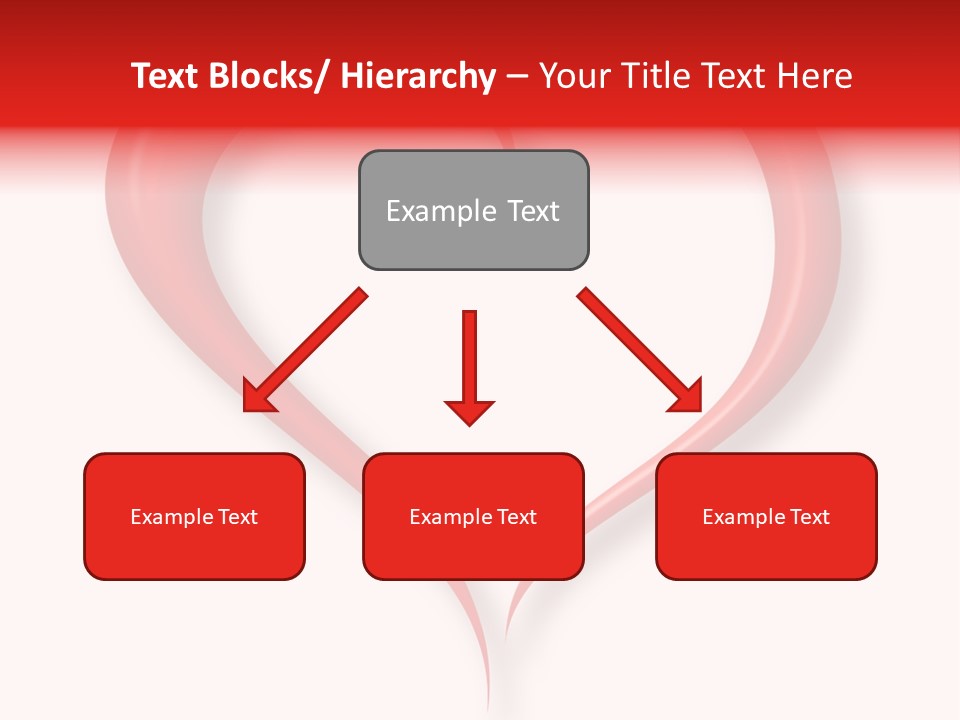 A Red Heart Shaped Object On A White Background PowerPoint Template