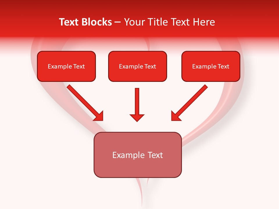 A Red Heart Shaped Object On A White Background PowerPoint Template