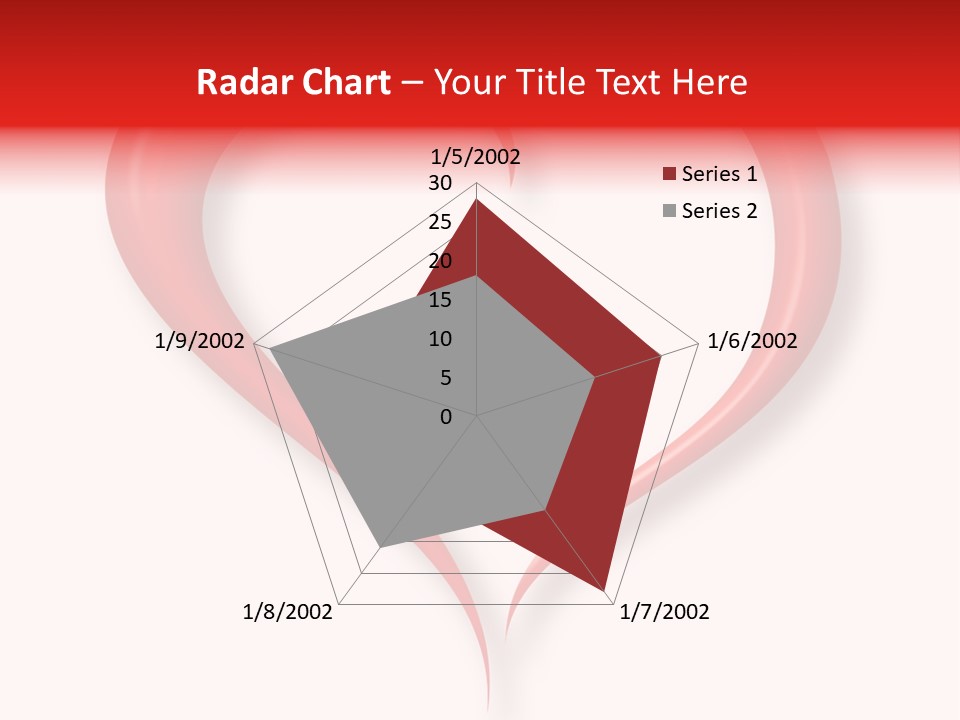 A Red Heart Shaped Object On A White Background PowerPoint Template