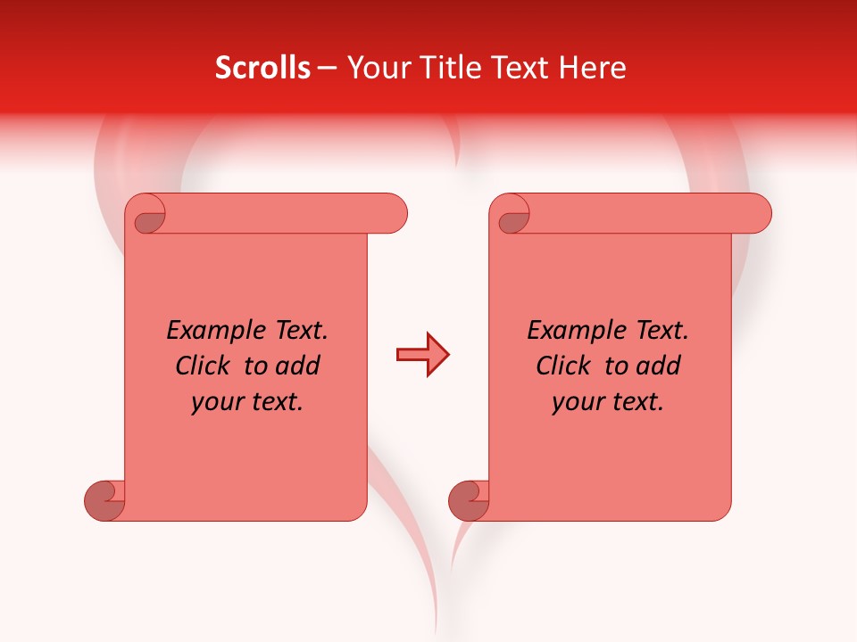 A Red Heart Shaped Object On A White Background PowerPoint Template