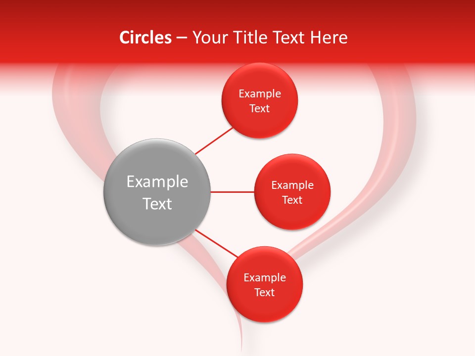 A Red Heart Shaped Object On A White Background PowerPoint Template