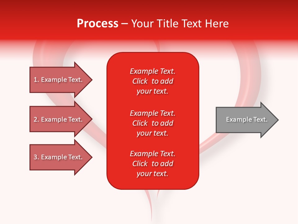 A Red Heart Shaped Object On A White Background PowerPoint Template