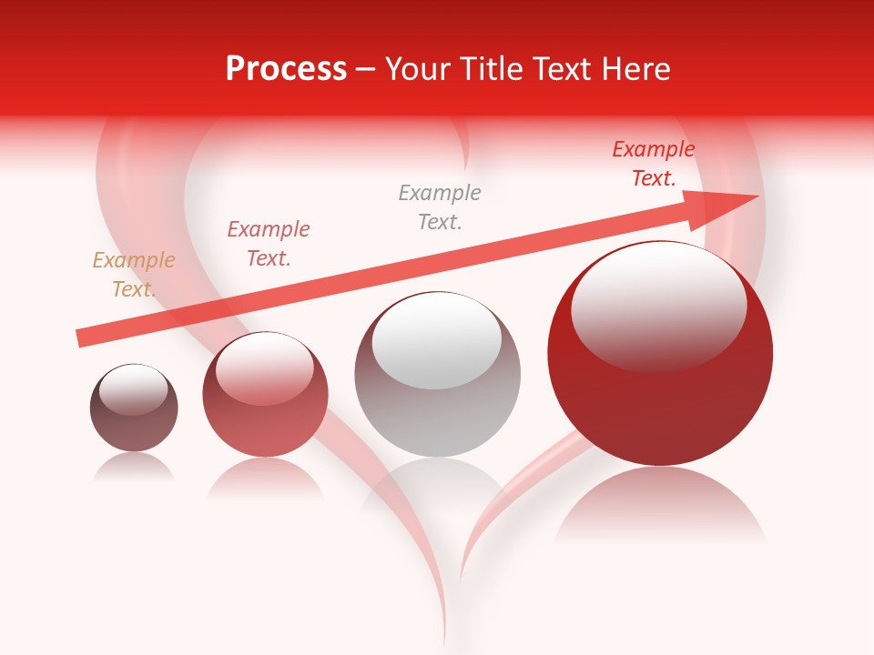 A Red Heart Shaped Object On A White Background PowerPoint Template