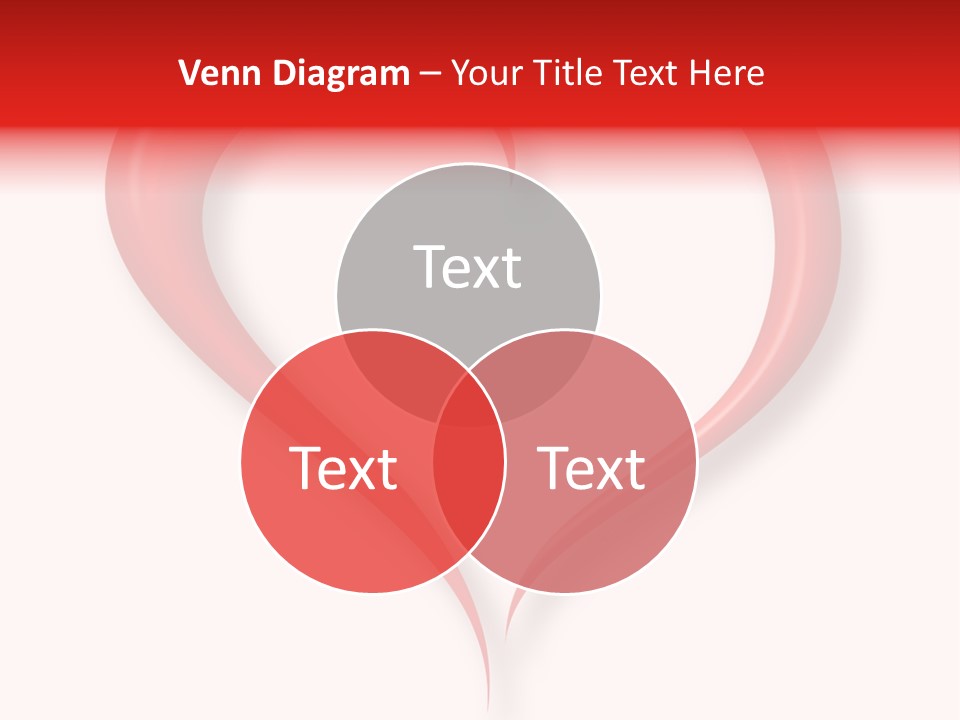 A Red Heart Shaped Object On A White Background PowerPoint Template