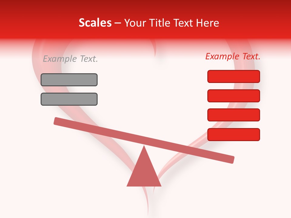 A Red Heart Shaped Object On A White Background PowerPoint Template