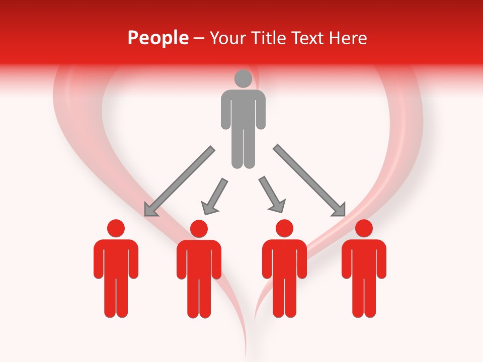 A Red Heart Shaped Object On A White Background PowerPoint Template