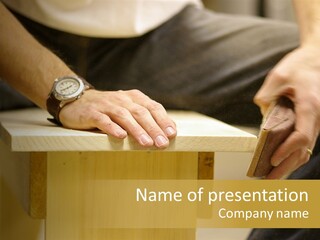 Woodworking PowerPoint Template