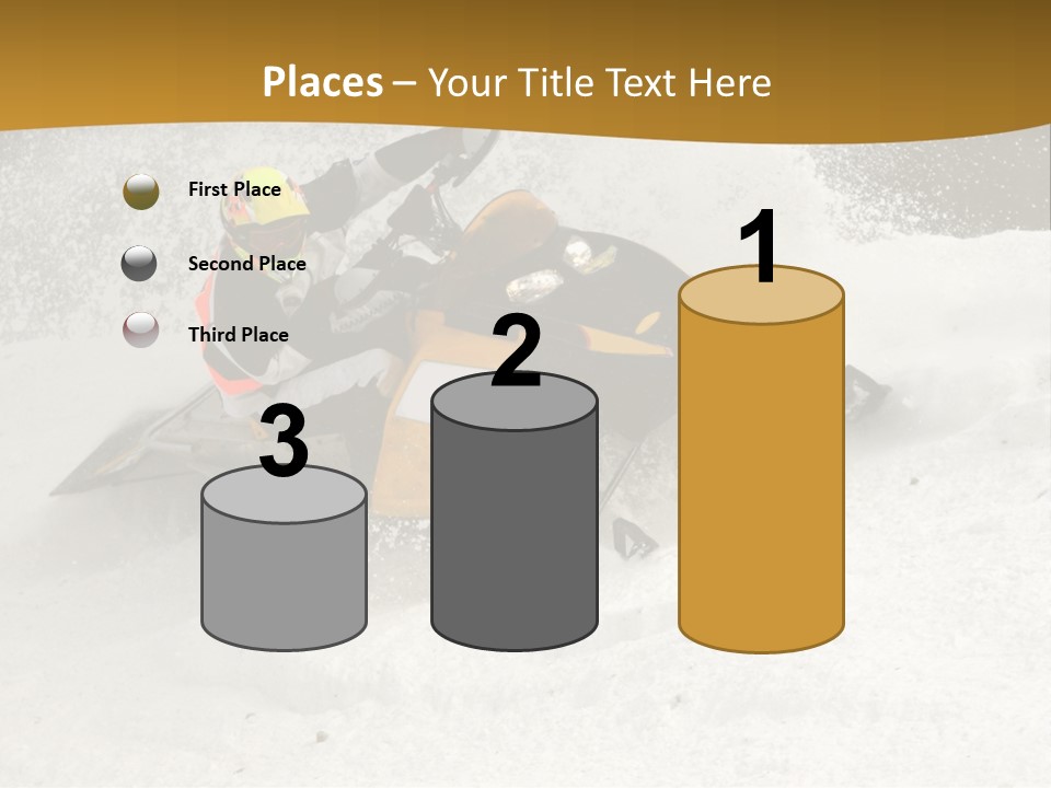 Rounding The Curve PowerPoint Template