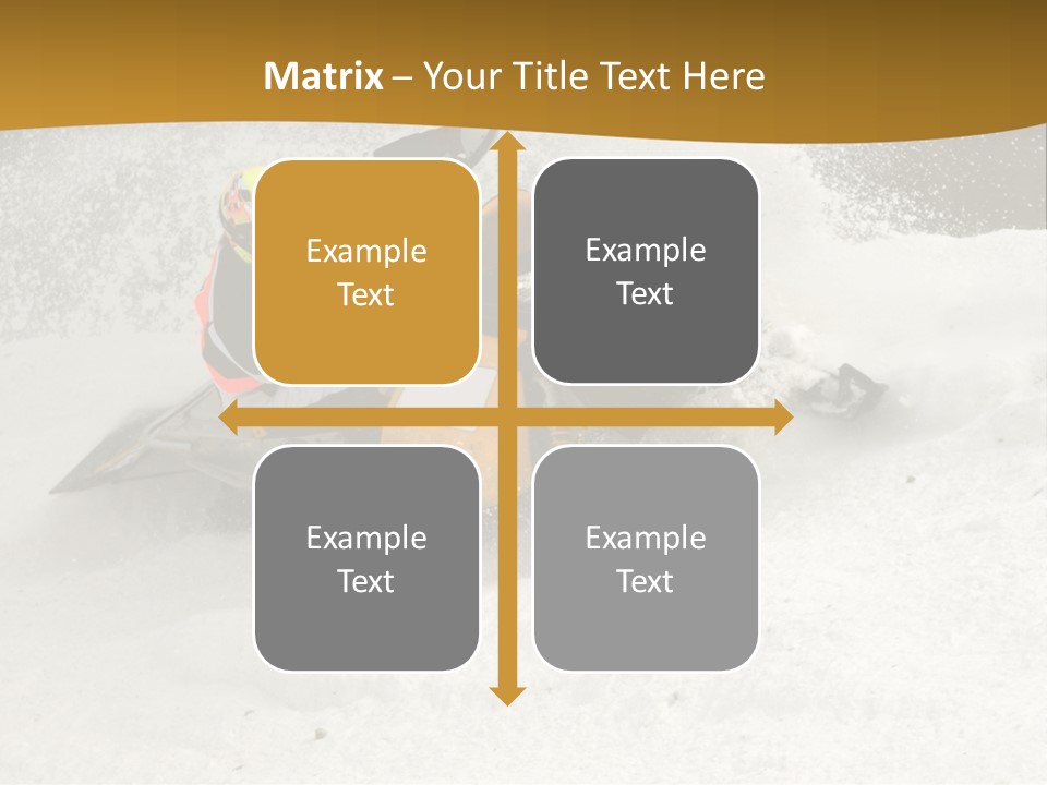 Rounding The Curve PowerPoint Template