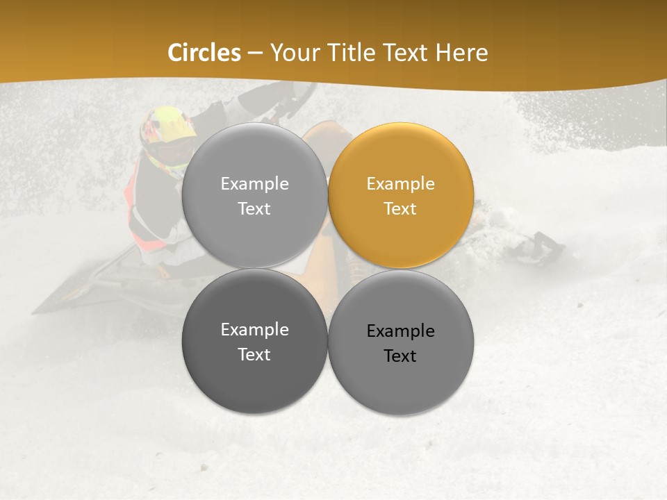 Rounding The Curve PowerPoint Template