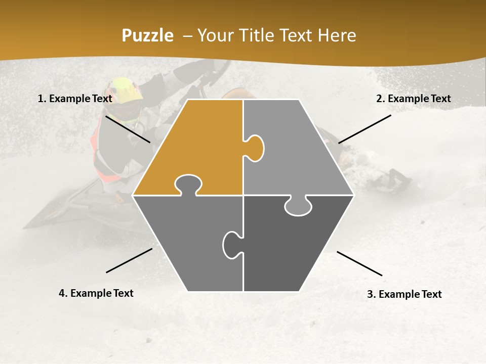 Rounding The Curve PowerPoint Template