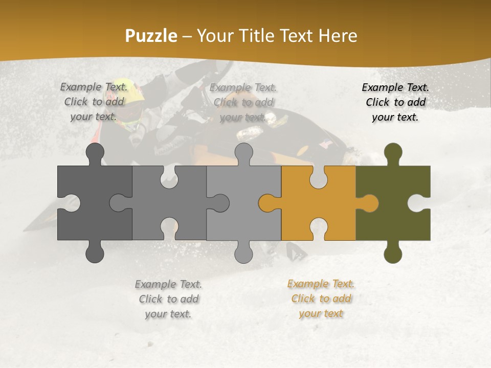 Rounding The Curve PowerPoint Template