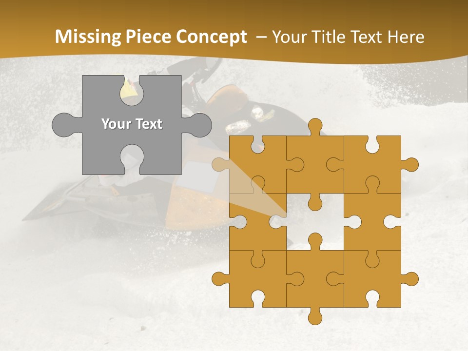 Rounding The Curve PowerPoint Template