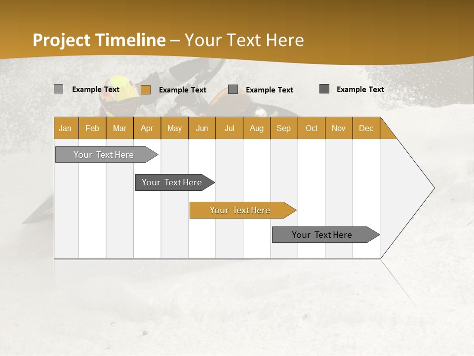Rounding The Curve PowerPoint Template