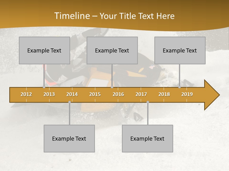 Rounding The Curve PowerPoint Template
