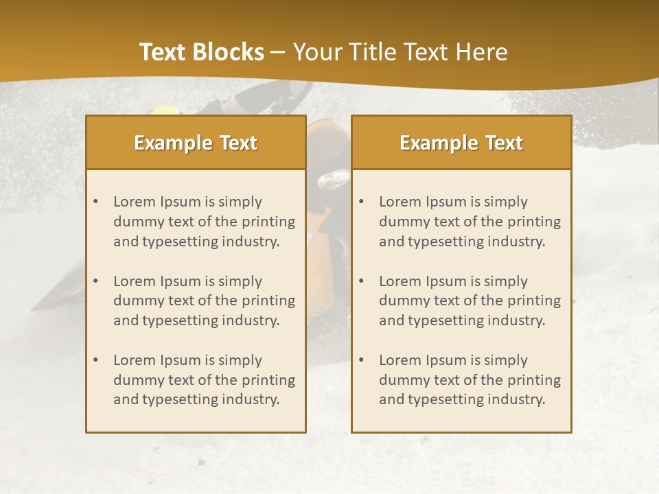 Rounding The Curve PowerPoint Template