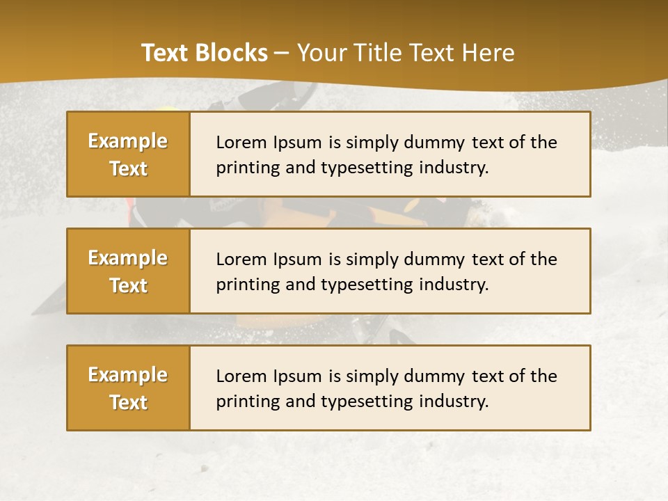 Rounding The Curve PowerPoint Template