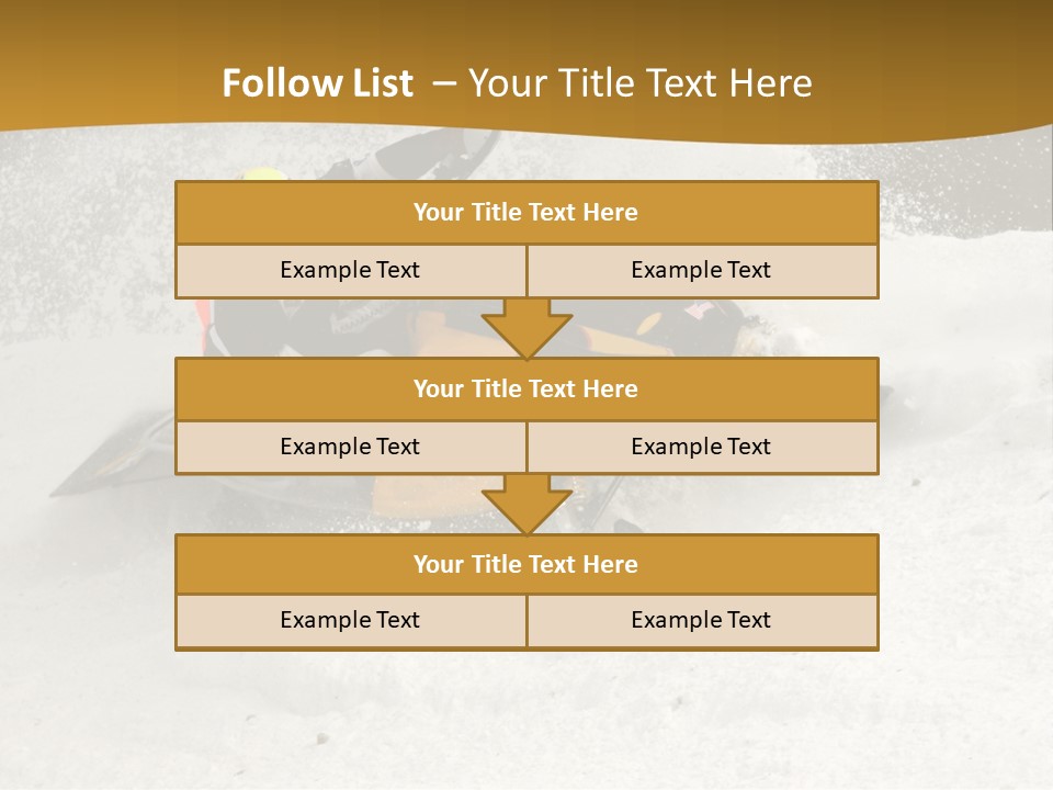 Rounding The Curve PowerPoint Template