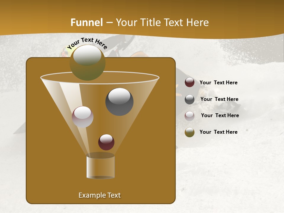 Rounding The Curve PowerPoint Template