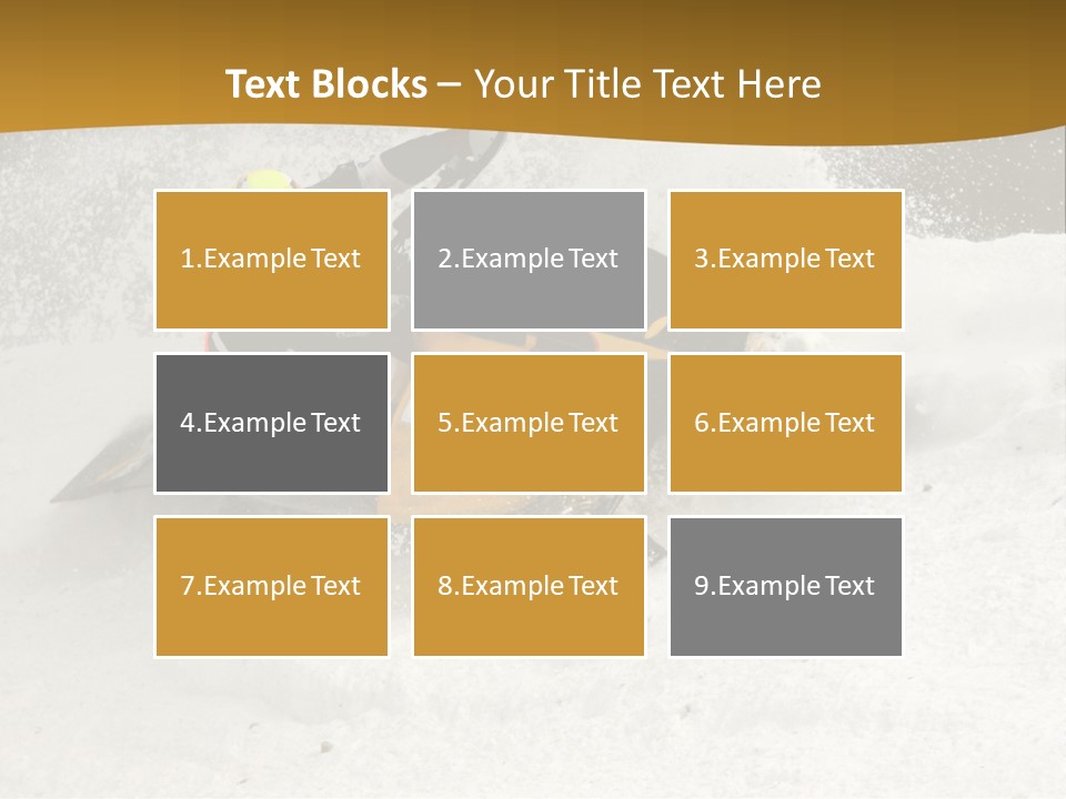 Rounding The Curve PowerPoint Template
