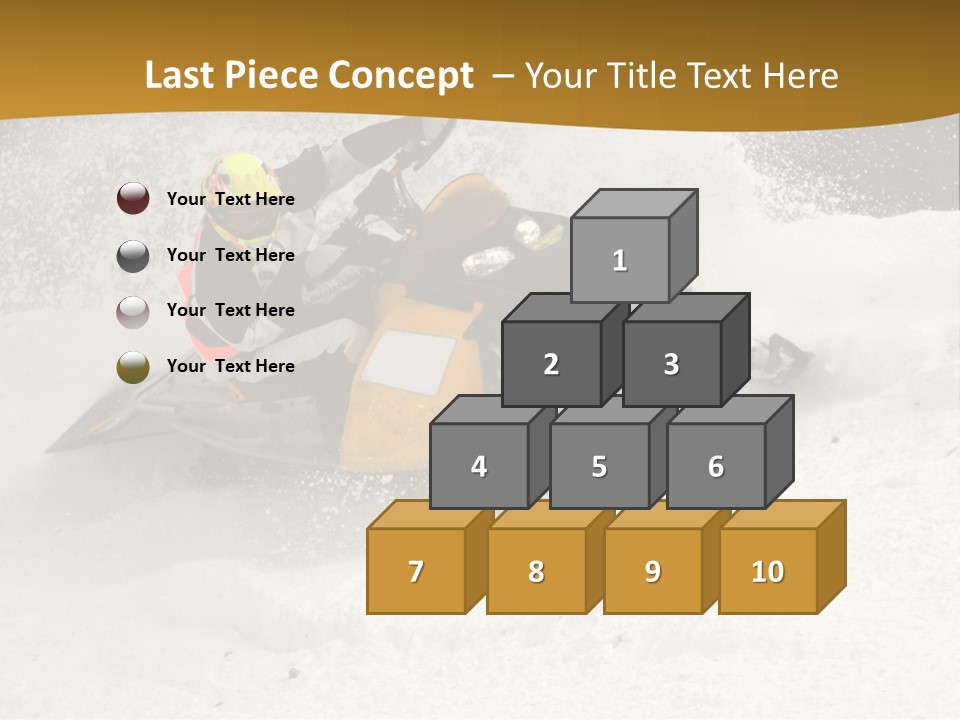 Rounding The Curve PowerPoint Template