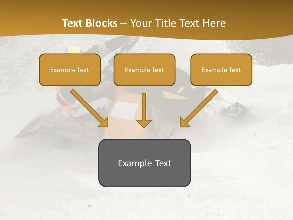 Rounding The Curve PowerPoint Template