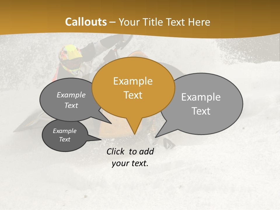 Rounding The Curve PowerPoint Template
