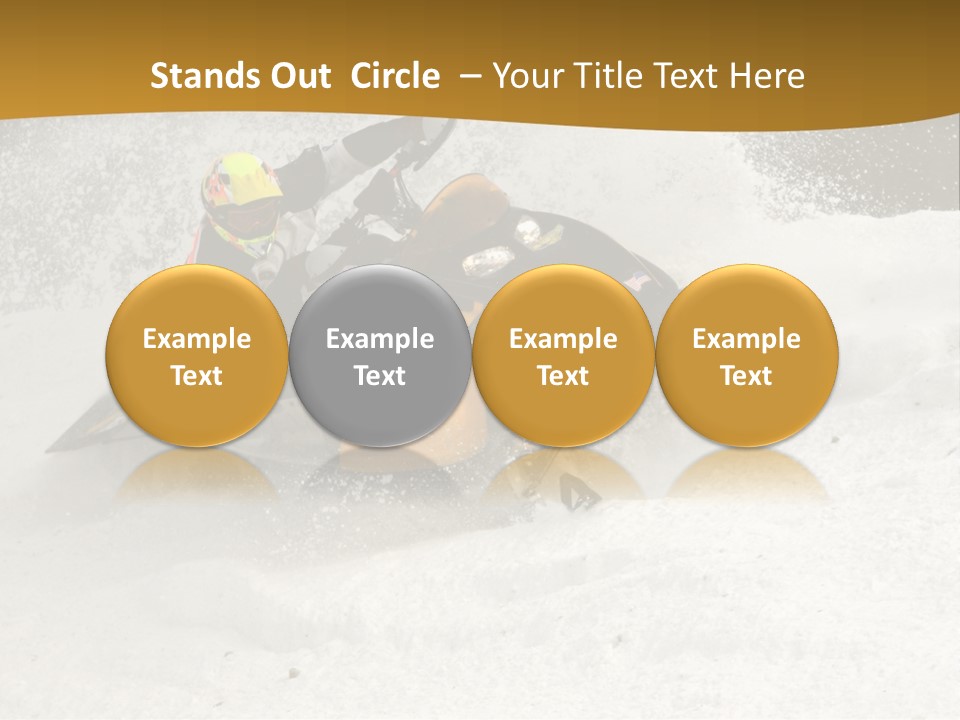 Rounding The Curve PowerPoint Template