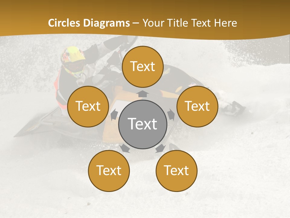 Rounding The Curve PowerPoint Template
